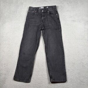 Levis SilverTab Stay Loose Jeans Men 30x29 Washed Black Denim Y2K Skater 90s